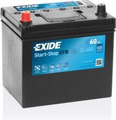 Exide Technologies EL605 Start-Stop 12V 60Ah EFB 3661024036726