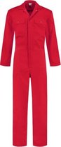 EM Workwear Overall 100% kat Rood - Maat 68