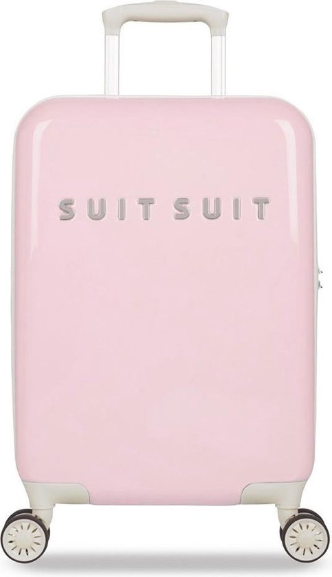 bol.com | Suitsuit Handbagage koffer Fabulous Fifties 55 cm - roze