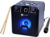 karaoke set - N-Gear DRUM420 Electronic Toy Drum Kit with Bluetooth Speaker and Karaoke Microphone