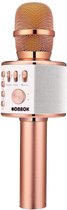 microfoon kinderen - ZINAPS Kinderen Karaoke Microfoon, Portable 3-in-1 Bluetooth Microfoon, Handmicrofoon, Gift van de Verjaardag, Partij van het Huis Luidsprekermicrofoon, voor iPhone, Andr