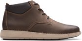 Clarks - Heren schoenen - Un Larvik Top2 - G - brown leather - maat 10,5