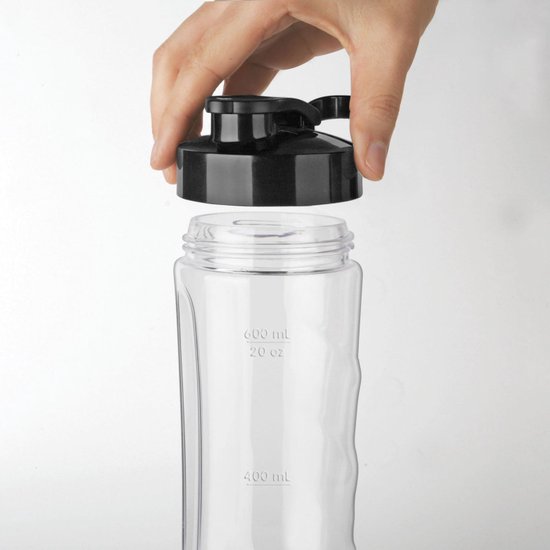 BLACK+DECKER BXJBA350E Staande mixer Grijs, Transparant 350 W van Black+Decker — afbeelding 3