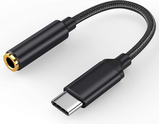 lightning naar jack - ZINAPS USB C Headphone Adapter Type C tot 3,5 mm jack  adapter... | bol.com