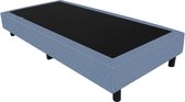 Bedworld Boxspring 70x210 - Velours - Zilvergrijs (ML70)