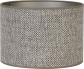 Light & Living Abat-jour cylindrique Saverna - Marron - Ø40x30 cm