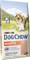 Dog Chow Adult Sensitive - Hondenvoer Zalm - 14 kg