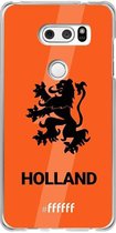 6F hoesje - geschikt voor LG V30 (2017) -  Transparant TPU Case - Nederlands Elftal - Holland #ffffff