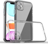 Schokbestendige transparante TPU-airbag-beschermhoes voor iPhone 11