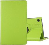 Voor Samsung Galaxy A7 Lite T220 360 graden rotatie Litchi Texture Flip lederen tas met houder (groen)