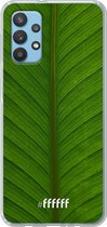 6F hoesje - geschikt voor Samsung Galaxy A32 4G -  Transparant TPU Case - Unseen Green #ffffff