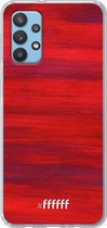 6F hoesje - geschikt voor Samsung Galaxy A32 4G -  Transparant TPU Case - Scarlet Canvas #ffffff