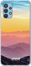 6F hoesje - geschikt voor Samsung Galaxy A32 4G -  Transparant TPU Case - Golden Hour #ffffff