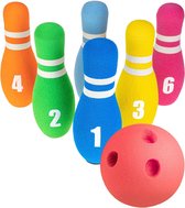 Tactic Bowlingset Junior 21 X 33,5 Foam 7-delig