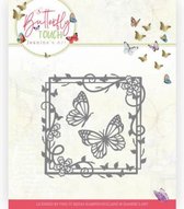 Dies - Jeanine's Art - Butterfly Touch - Butterfly Square