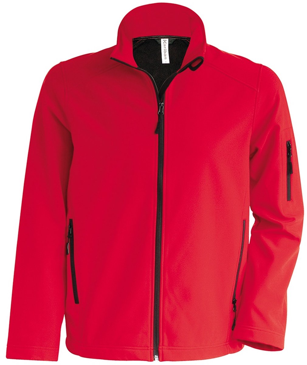 Kariban Heren Soft Shell-jasje (Rood)