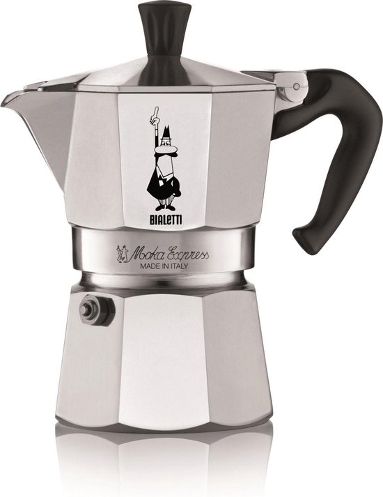 Bialetti Moka - Percolator - 2 Aluminium | bol.com