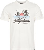 O'Neill T-Shirt CALIFORNIA BEACH - Egret - S