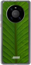 6F hoesje - geschikt voor Huawei P40 Pro -  Transparant TPU Case - Unseen Green #ffffff