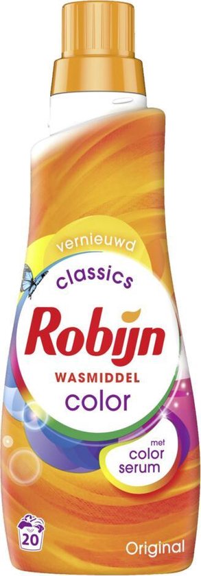 Robijn Klein & Krachtig Color Vloeibaar Wasmiddel - x 20 wasbeurten - Voordeelverpakking | bol.com