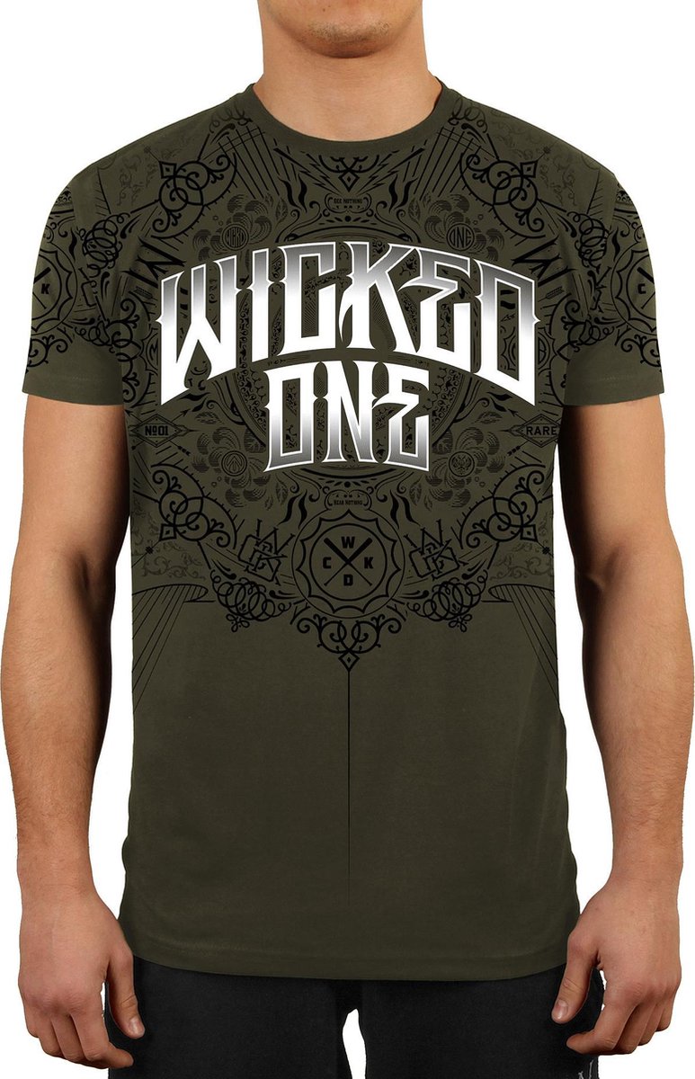Wicked1 T-Shirt Blake Khaki Medium