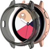 Strap-it TPU case - zwart bescherm hoesje geschikt voor Samsung Galaxy Watch Active 2 40mm - zwarte beschermhoes voor Galaxy Watch Active 2 40mm