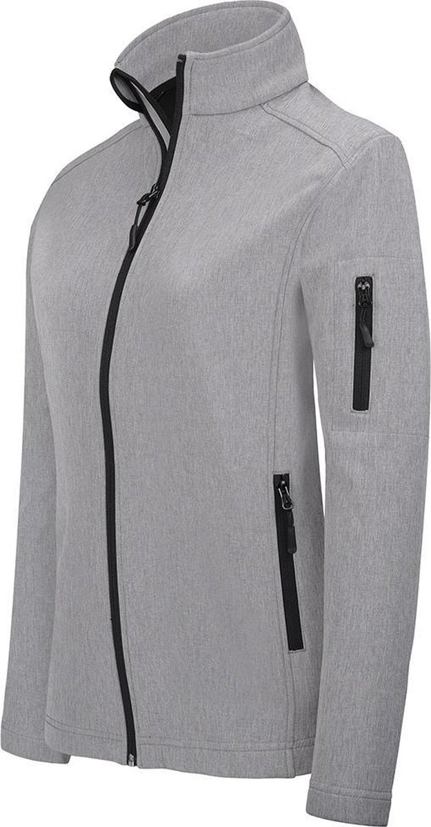 Kariban Dames/dames Soft Shell-jas mergel Grijs
