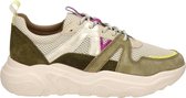 PS Poelman Year dames dad sneaker - Groen - Maat 36