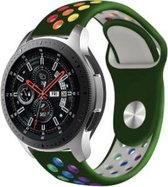 Samsung Galaxy Watch sport band - legergroen kleurrijk - 45mm / 46mm