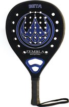 Padelracket Zembla Beta - Zwart- Blauw Maat: Standaard