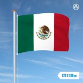 Vlag Mexico 120x180cm