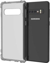 Transparant schokbestendig TPU-hoesje voor Galaxy S10 (grijs)