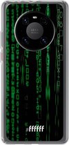 6F hoesje - geschikt voor Huawei P40 Pro -  Transparant TPU Case - Hacking The Matrix #ffffff