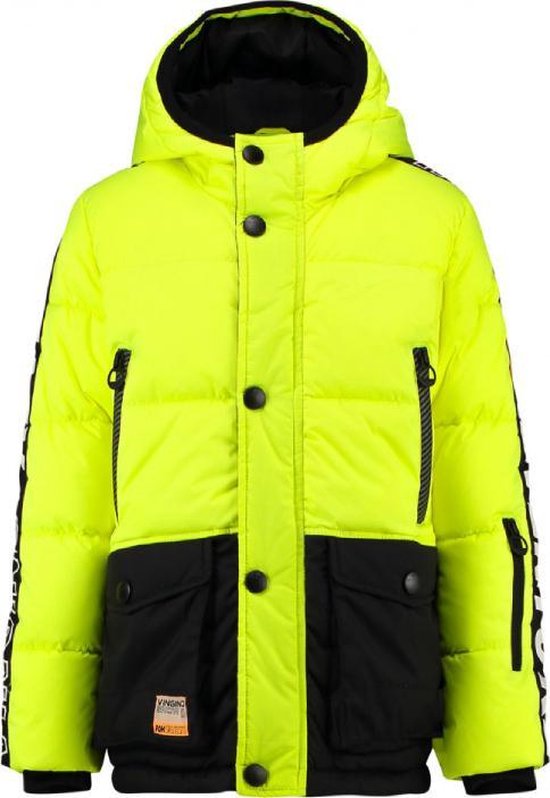 Vingino Tide jongens ski/snowboard jas geel | bol.com
