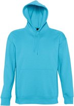 SOLS Slam Unisex Hooded Sweatshirt / Hoodie (Turquoise)