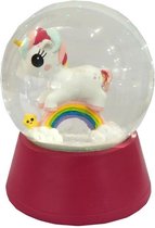 I-total Schudbol Unicorn Meisjes 16 X 14,5 Cm Abs Roze/wit