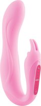 wow! Tarzanvibrator Rabbit Rocker - roze