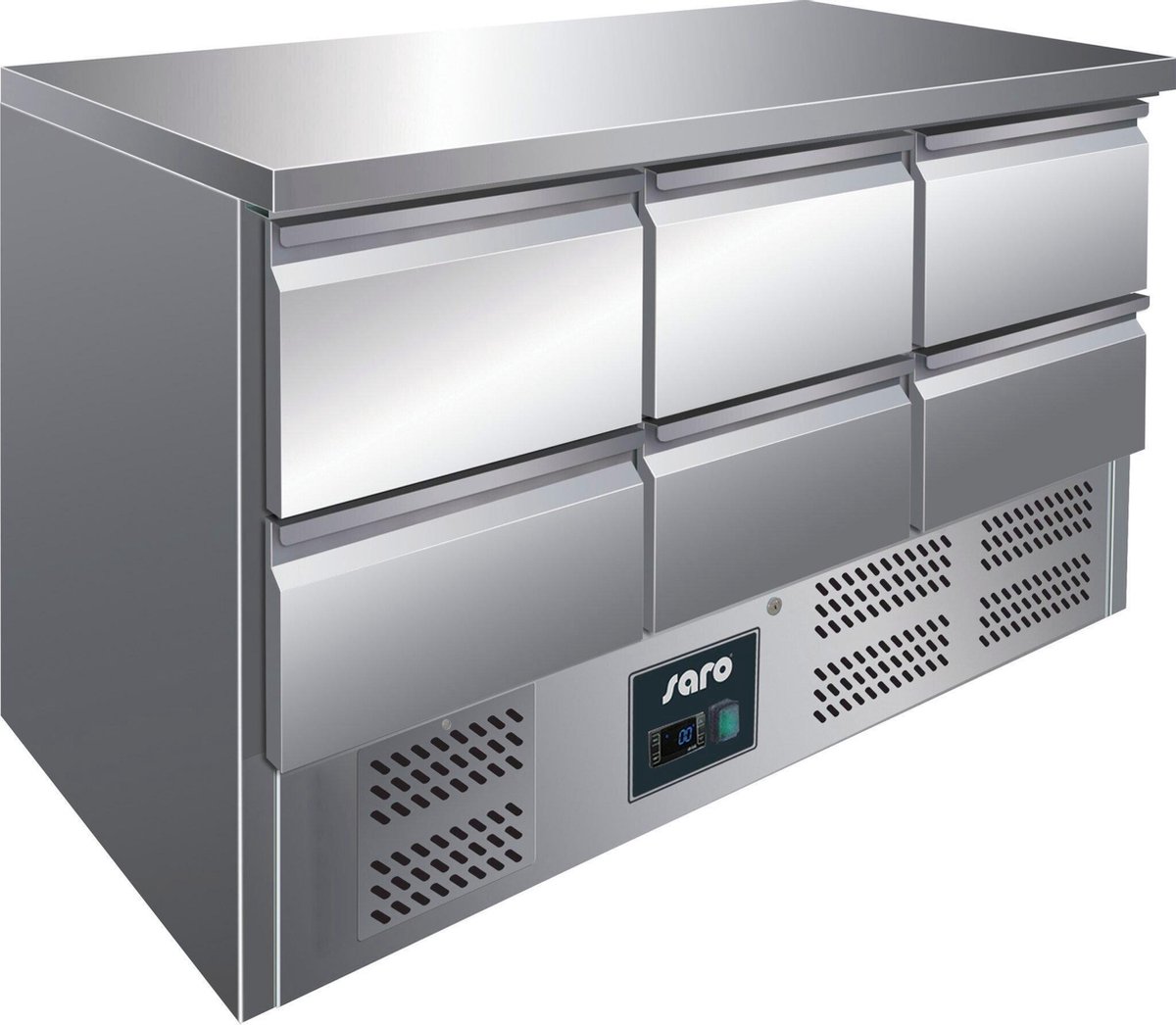 SARO Koeltafel model VIVIA S 903 S/S TOP 6 x 1/2