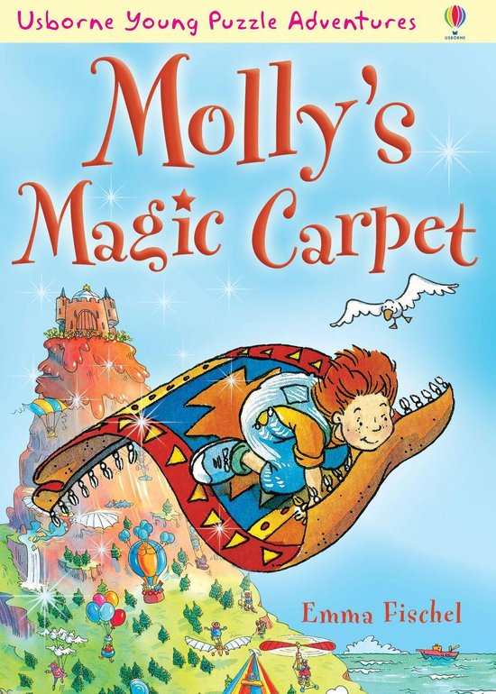 Usborne Young Puzzle Adventures - Molly's Magic Carpet: For  ... - cover