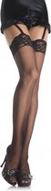 Leg Avenue lingerie kousen s/l - zwart