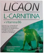 Sanon Sanon Sport Licaon L-carnitina + Vitamina B6 10 Ampollas De