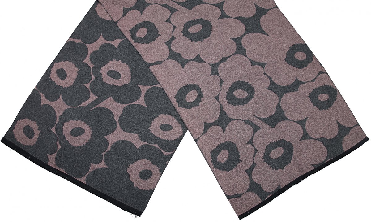 Cwi Sjaal - Met Bloemenprint - Dames - 180 X 63 Cm - Roze