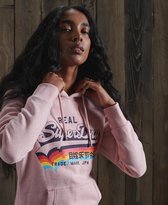 Superdry Dames Trui Hoodie voor over het hoofd met Vintage logo