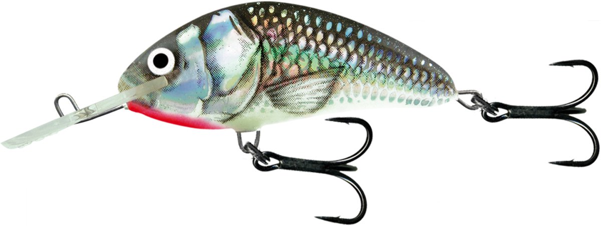 Salmo Hornet Floating - Plug - Holo Grey Shiner - 9cm - Grijs