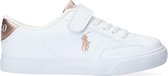 Polo Ralph Lauren Theron Iv Ps Lage sneakers - Leren Sneaker - Jongens - Wit - Maat 32