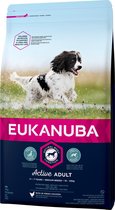 Eukanuba hondenvoer  dog active adult medium breed 3kg