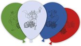 PROCOS - Set van 8 ballonnen van Avengers - Decoratie > Ballonnen