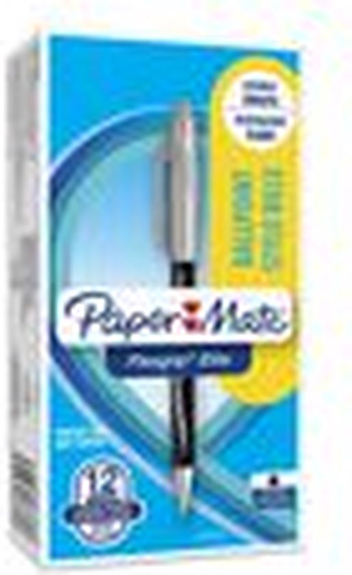 Balpen Paper Mate Flexgrip Ultra medium assorti blister 3 1 gratis