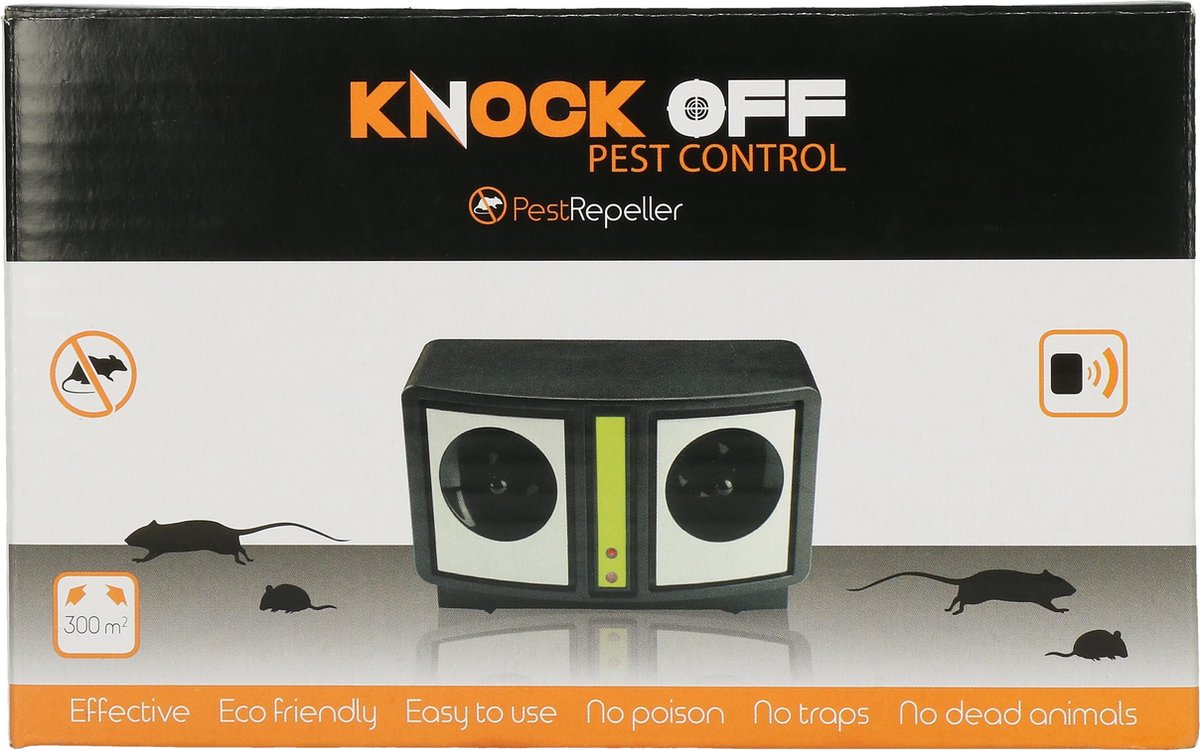 Knock Off Pest Repeller - Pest repeller - Contre les souris, rats