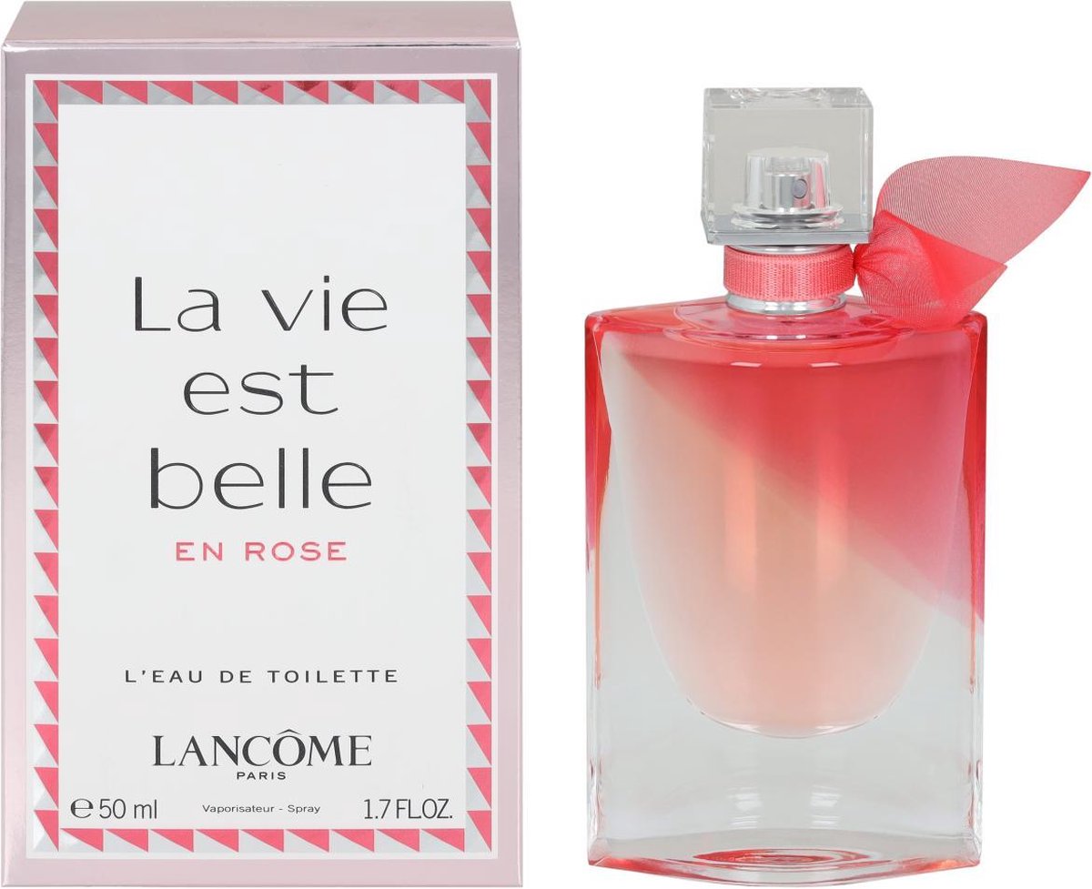 Lancôme La Vie Est Belle En Rose 50 ml - Eau de Toilette - Damesparfum |  bol.com